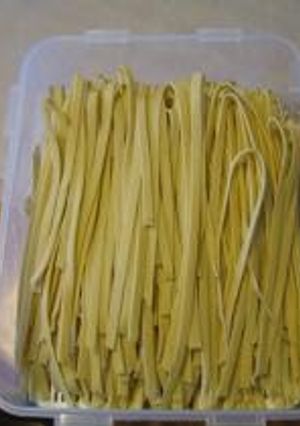 A picture of Superbly Textured Homemade Pasta.