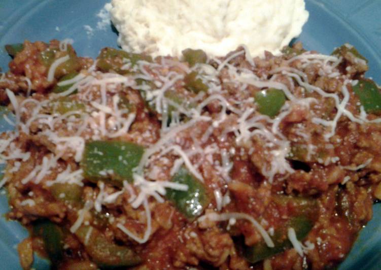 Steps to Prepare Any-night-of-the-week Quick Stuffed Pepper Casserole
