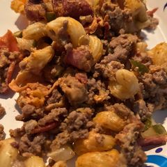 A picture of Bacon Cheeseburger Macaroni.
