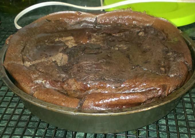 Recipe of Homemade Chocolate Protein Cake