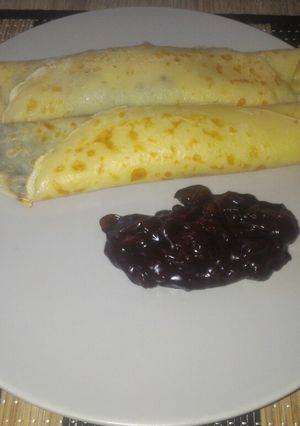 Kakaós meggyzselé töltelék recept fotója