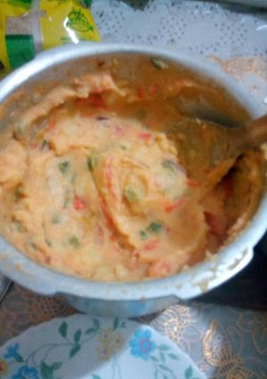 A picture of Spiced mashed potatoes.