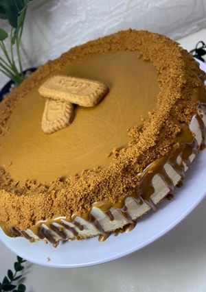 صورة لوصفة تشيز كيك اللوتس 🥮🥧