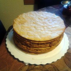 A picture of Apple stack cake.
