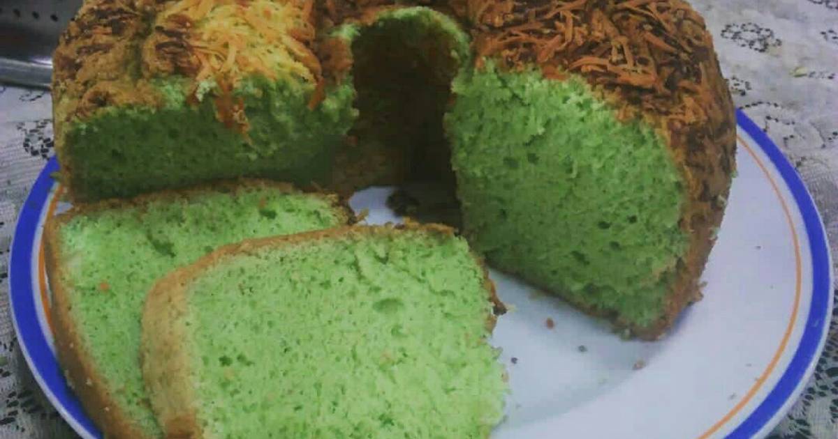 409 resep  bolu  pandan susu sifon  enak dan sederhana Cookpad