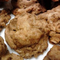 A picture of Grandma Elsie's Chocolate Potato Chip Cookies.
