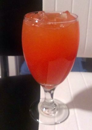 A picture of Kathy's Amazing Sex on the Beach Drink.