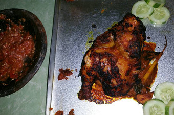 Resep Ayam panggang sambel trasi Anti Gagal