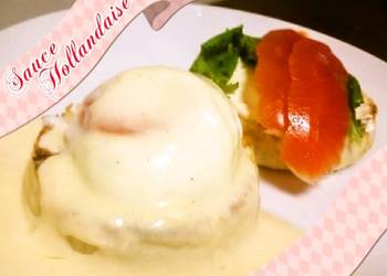 Ultimate Make Recipe Simple Eggs Benedict and Hollandaise Sauce Delicious and Healthy