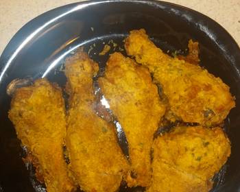 The New Way Making Recipe Terry s Olive oil bake Southren Fried Chicken Savory Delicious