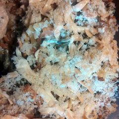 A picture of Chicken and Gouda Baked Pasta.