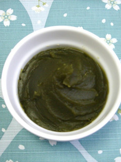 A picture of Matcha-Anko (Sweet Bean Paste with Matcha).