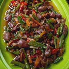 รูปของ Tumis jantung ayam