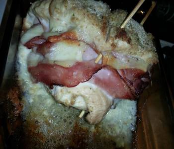 Easy Serving Recipe Chicken cor don blue with a twist Yummy