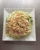 Salad rau trộn mật ong sữa ông thọ sốt mayonnaise nước cốt chanh