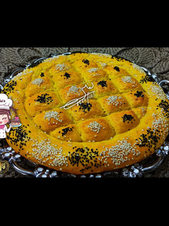 عکسی از دستور نان پیده رمضان