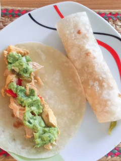 Una foto de Fajitas de pollo Mex-Tex-Mex (Máquina de Pan)