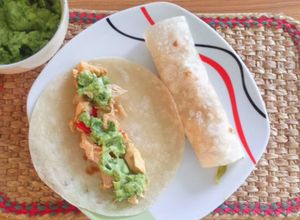 Una foto de Fajitas de pollo Mex-Tex-Mex (Máquina de Pan)