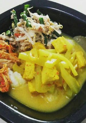 Foto resep Lontong sayur ala Bali