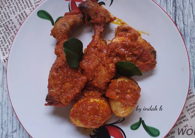 Ayam, Telur Bumbu Bali Asli