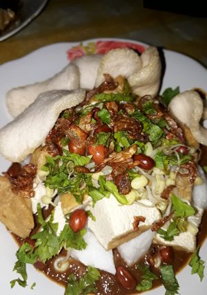Foto resep Lontong tahu kecap