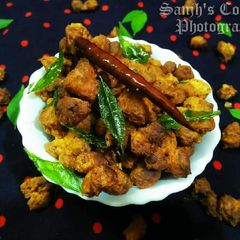 A picture of Masala Peanuts.