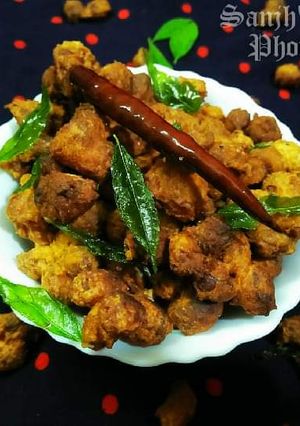 A picture of Masala Peanuts.