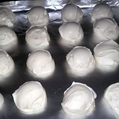 A picture of Vanilla "fat bombs" - low carb.