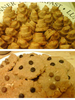 A picture of Almond Meal Cookies.