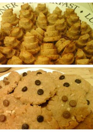 A picture of Almond Meal Cookies.