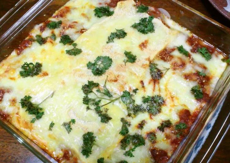 Simple Way to Prepare Award-winning Simple Lasagna Made From Scratch