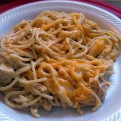 A picture of Chicken Spaghetti.