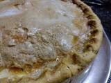 Tarta agridulce de lomito, queso y ananá