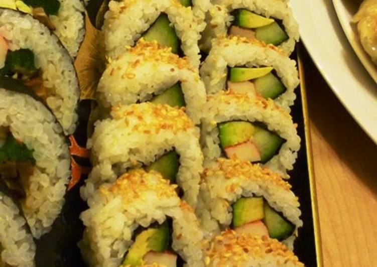 Simple Way to Prepare Perfect California Rolls