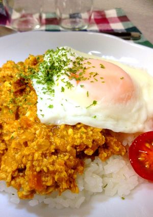 A picture of Easy Dry Curry with Tofu.