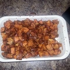 A picture of Sweet Potato bites.