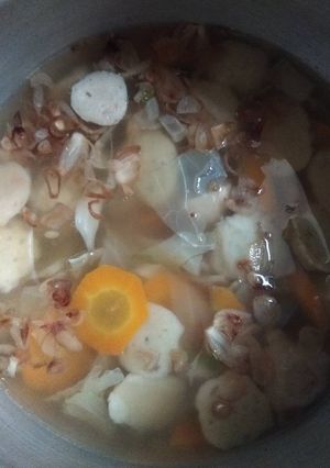 Foto resep SOP pentol Mak nyussss