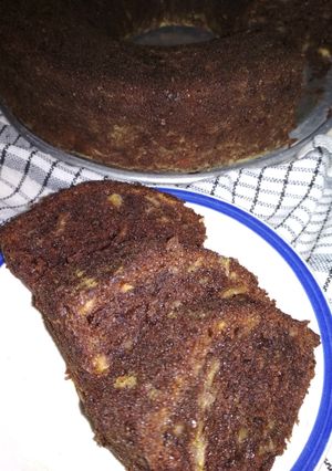 Foto resep Bolu Pisang Coklat Simple