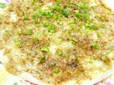 green onion mochi