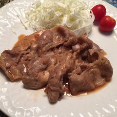 A picture of Pork ginger.