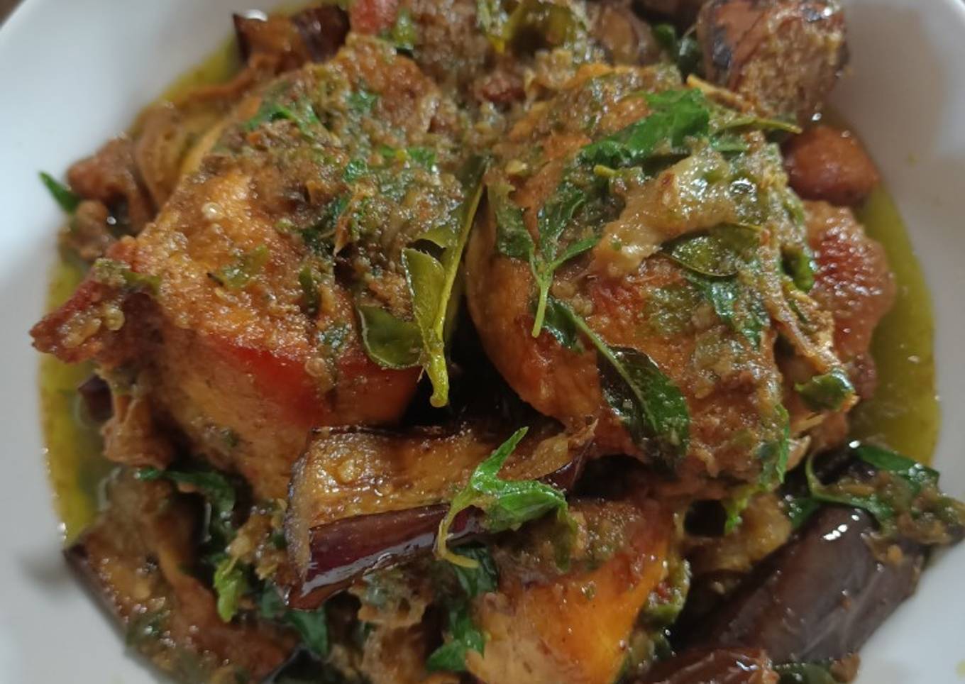 Ayam Terong Rica Hijau