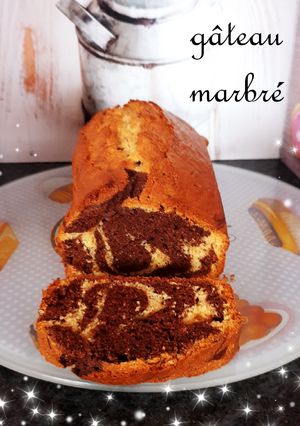 Une photo de Gâteau marbré 😋#monlivredecuisine