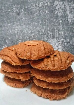 Foto resep Coffee Almond Cookies