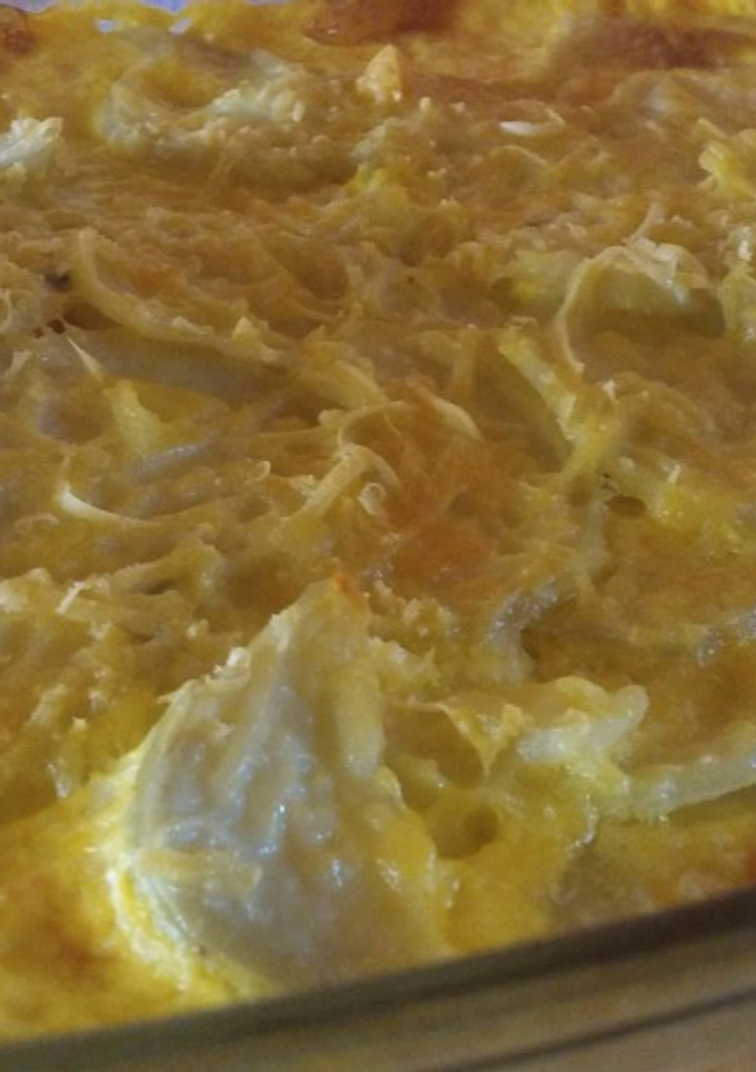 Una foto de Papas a la crema