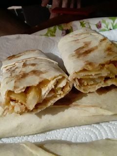 صورة لوصفة شاورما سهلة