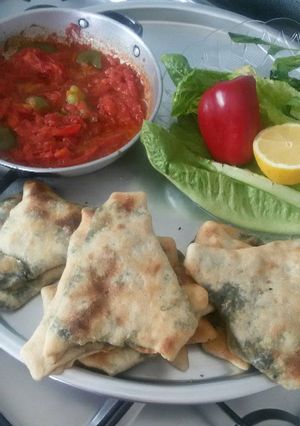 صورة لوصفة قراص سبانخ