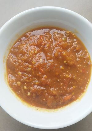 Foto resep Sambal ayam penyet mirip pak ulis