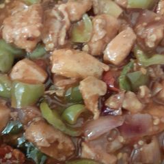 Chicken manchurian A picture of Chicken manchurian.