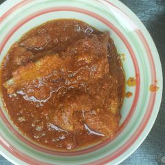 A picture of Fresh tomatoes stew.