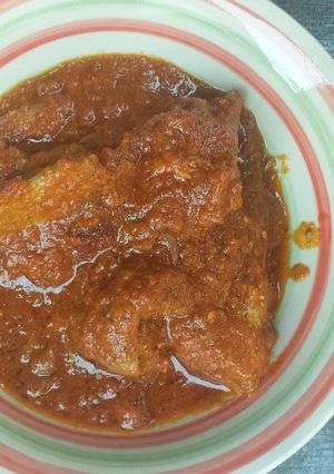 A picture of Fresh tomatoes stew.